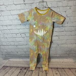 Rags to Raches Constellation Tie-Dye Romper